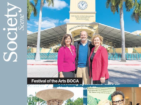 Cover of Society Scene for Festival of the Arts BOCA 