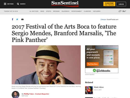 Festival of the Arts Boca 2017 schedule announcement Sun-Sentinel.com