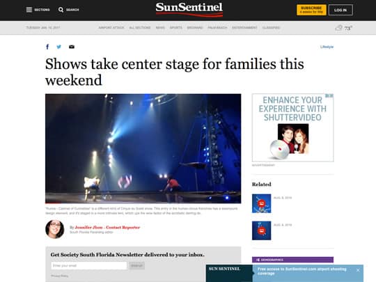 Sun-Sentinel.com article