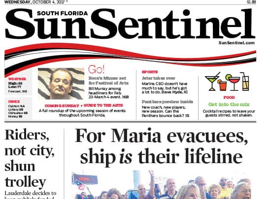 Festival of the Arts BOCA story in Sun-Sentinel placed by Polin PR