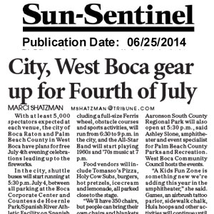 City of Boca Raton 4th of July 062514