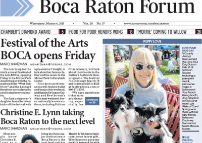 Festival of the Arts BOCA Boca Forum 030415