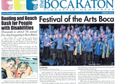 Festival of the Arts BOCA Pineapple 032015