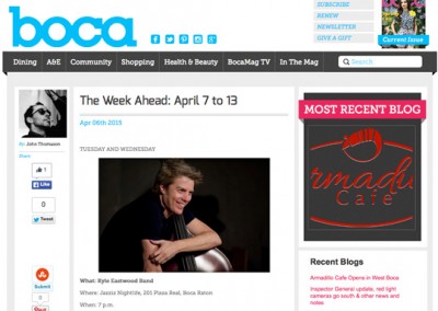 Jazziz Nightlife BocaMag 040615