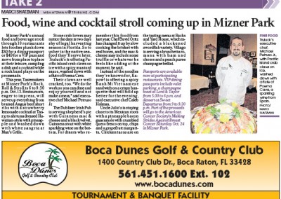 Tastemasters Boca Raton Forum 092315