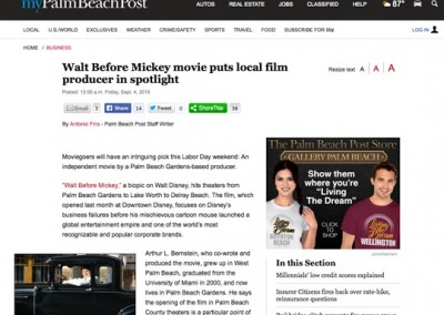 Walt Before Mickey Palm Beach Post 090415