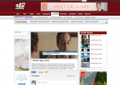 Walt Before Mickey CBS12 090215