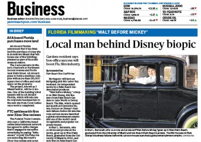 Walt Before Mickey PB Post Business 090415