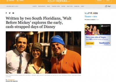 Walt Before Mickey SouthFlorida.com 091115