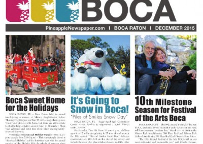 Festival of the Arts Boca Pineapple Dec 2015