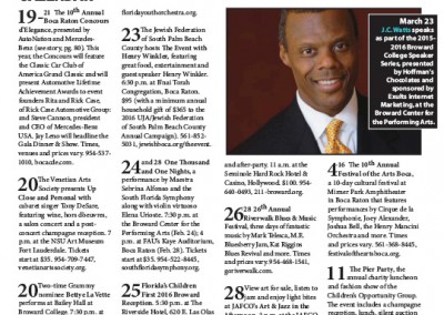 Festival of the Arts BOCA City and Shore Feb 2016