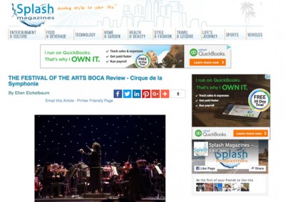 THE FESTIVAL OF THE ARTS BOCA Review – Cirque de la Symphonie 031716