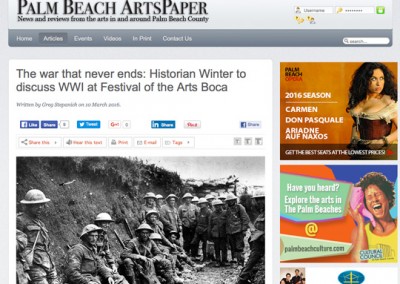 Festival of the Arts BOCA PB Arts paper 031016