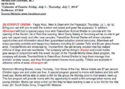 Silverspot Cinemas Herald Sun 6.29.16