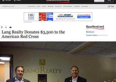 Lang Realty Sun-Sentinel 07012016