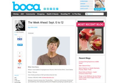 City of Boca Raton BocaMag.com 090616