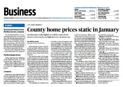 Realtor Association of the Palm Beaches Palm Beach Post 022317