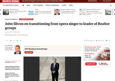 Realtors of the Palm Beaches S FL Business Journal 083017