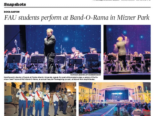 Sun-Sentinel story of Mizner Park event - Polin PR