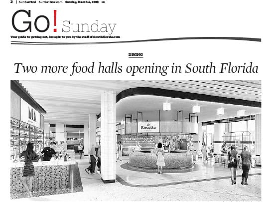 Sun-Sentinel Go! Guide placement by Polin PR