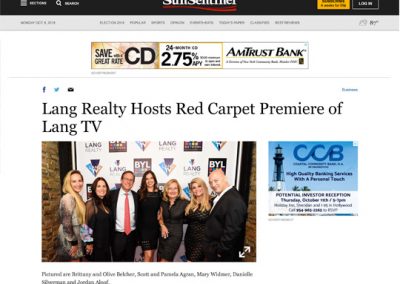 Lang Realty Sun-Sentinel.com 92818