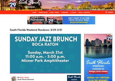 City of Boca Raton SouthFloridaWeekend.com 032919
