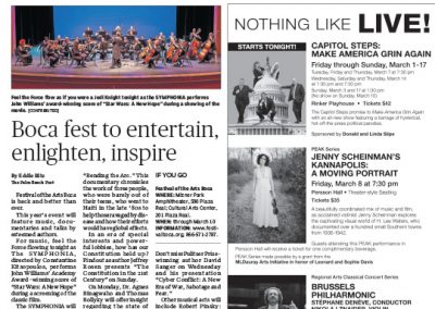 Festival of The Arts Boca Palm Beach Post 030119