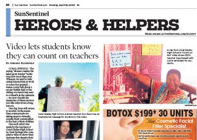 Helping Hands Sun-Sentinel 04192020