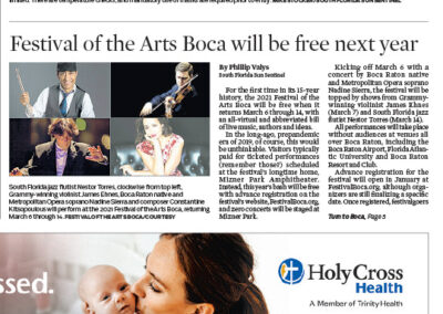 Festival of the Arts BOCA Sun Sentinel 12132020