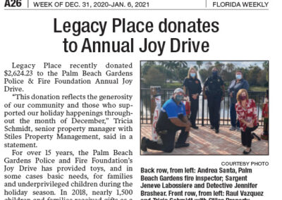 Legacy Place FL Weekly