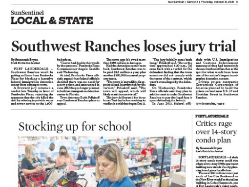 Southwest Ranches Sun-Sentinel