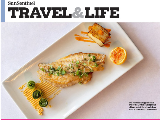 Cover Travel & Life section, placement by Polin PR
