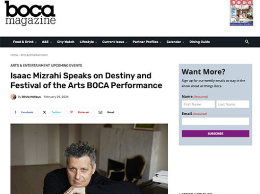 Festival of the Arts Boca – Boca Magazine, February 29, 2024