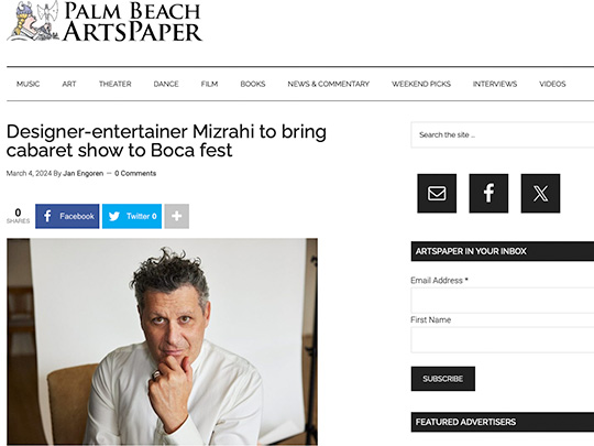 Festival of the Arts Boca – Palm Beach Artspaper March 4, 2024