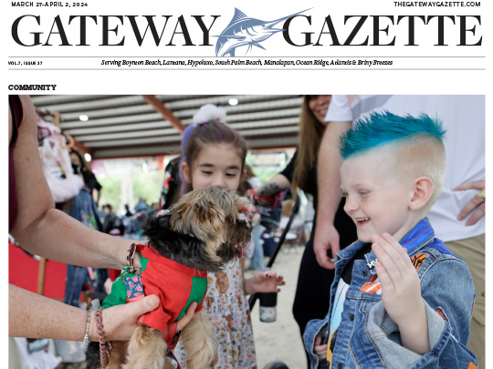 Placement in Gateway Gazette by Polin PR
