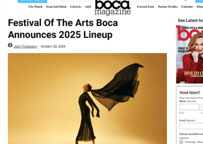Festival of The Arts BOCA, BocaMag.com